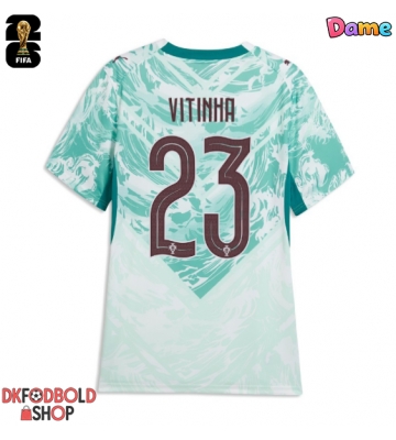 Portugal Vitinha #23 Udebanetrøje Dame VM 2026 Kort ærmer